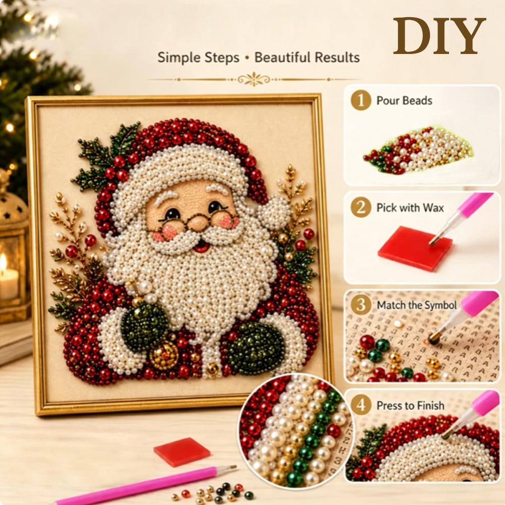 Kit Seni Mutiara Santa Claus N - Resin Art Work ulasan dan harga