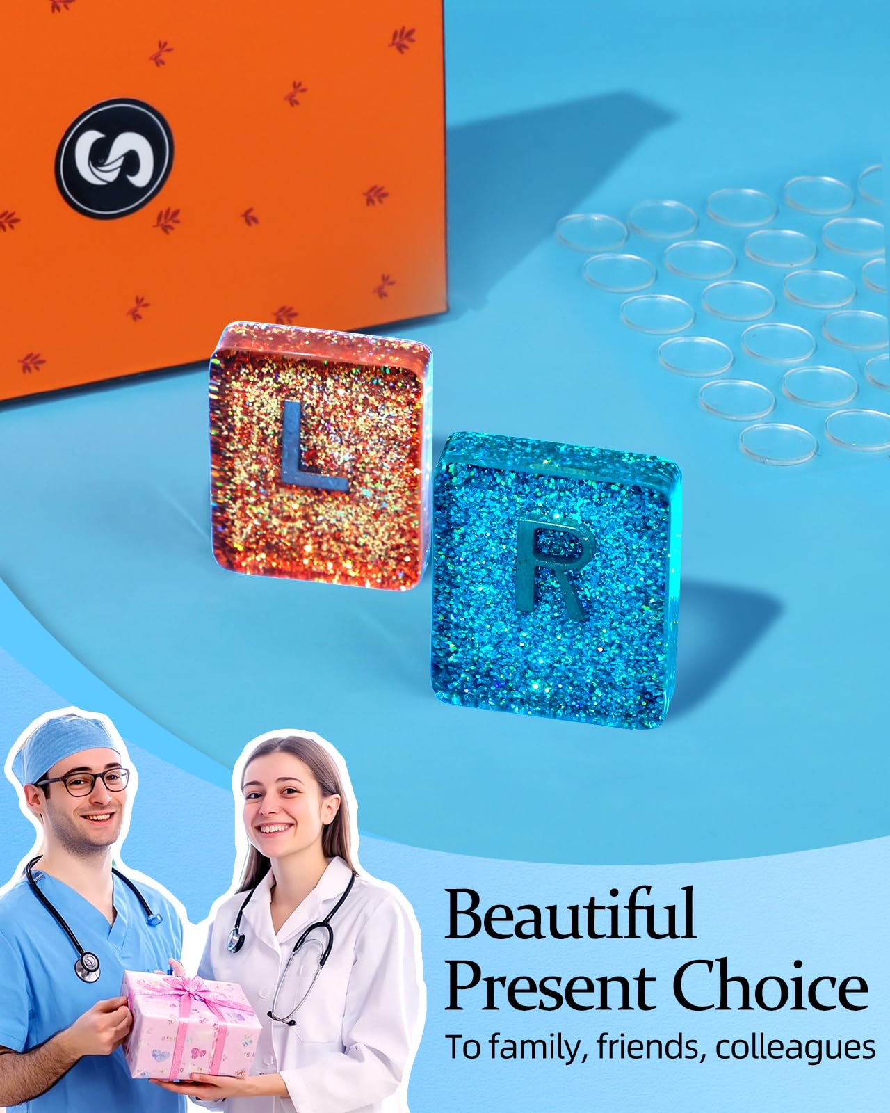 Penanda Sinar-X Resin Berkilau - Resin Art Alphabet ulasan dan harga