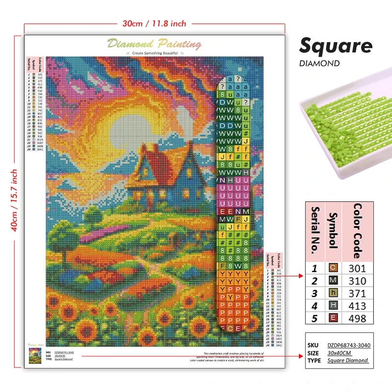 Lukisan Berlian Bertema Detekt - Resin Art Work ulasan dan harga