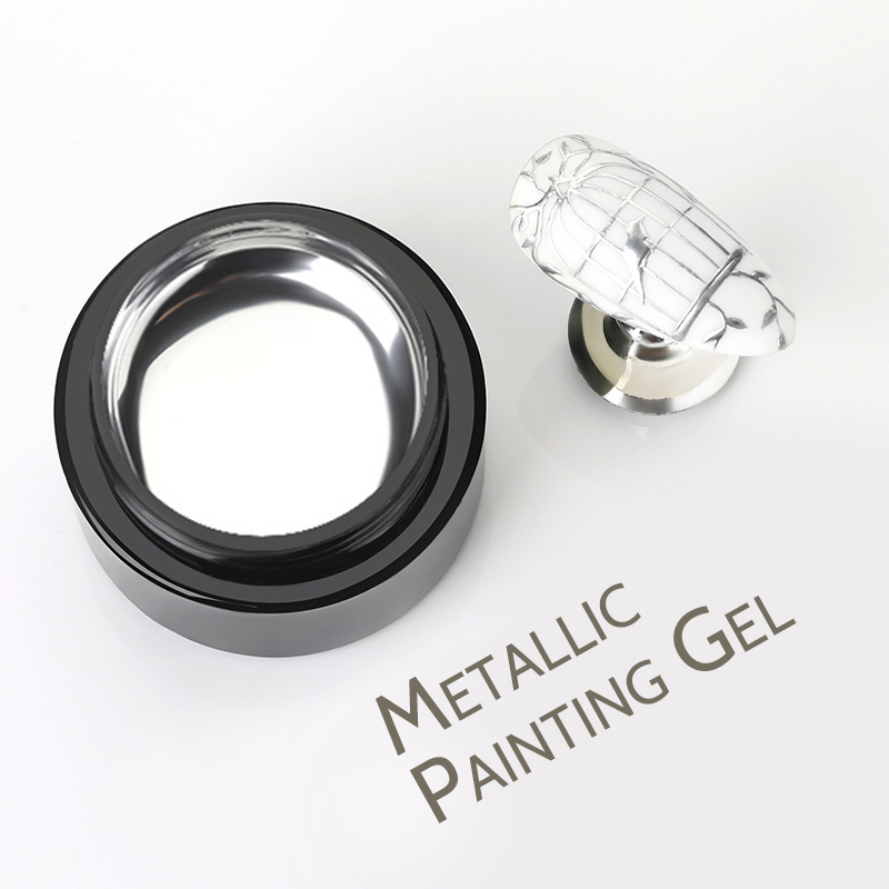 BORN PRETTY Cat Kuku Gel Metal - Resin Art Rose ulasan dan harga