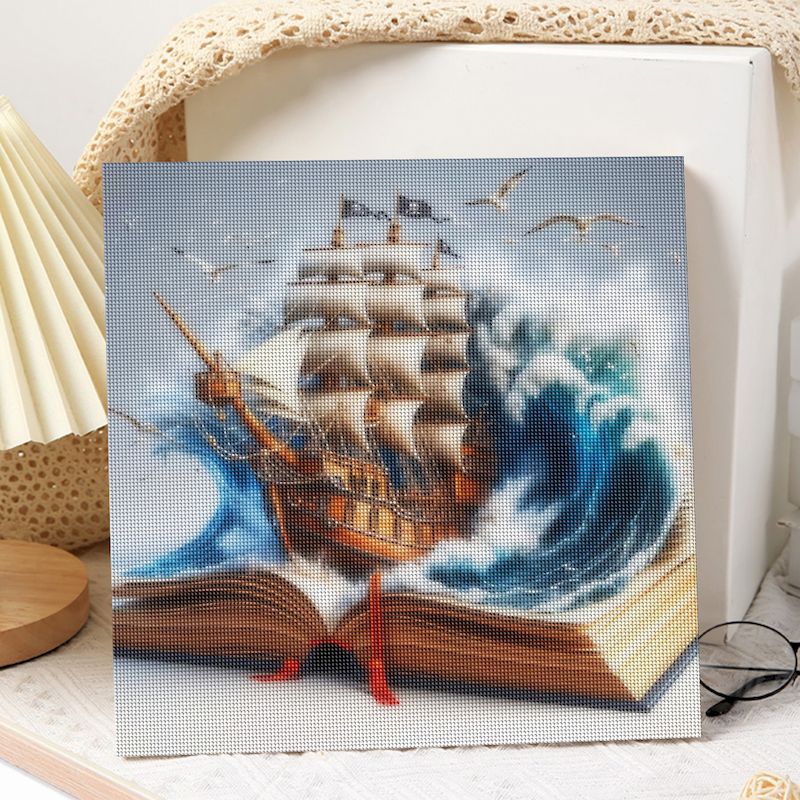 SDOYUNO Kit lanskap buku mosai - Resin Art Wallpaper ulasan dan harga