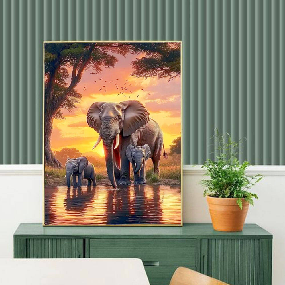 Lukisan Berlian 5D DIY Pemanda - Resin Art Wallpaper ulasan dan harga