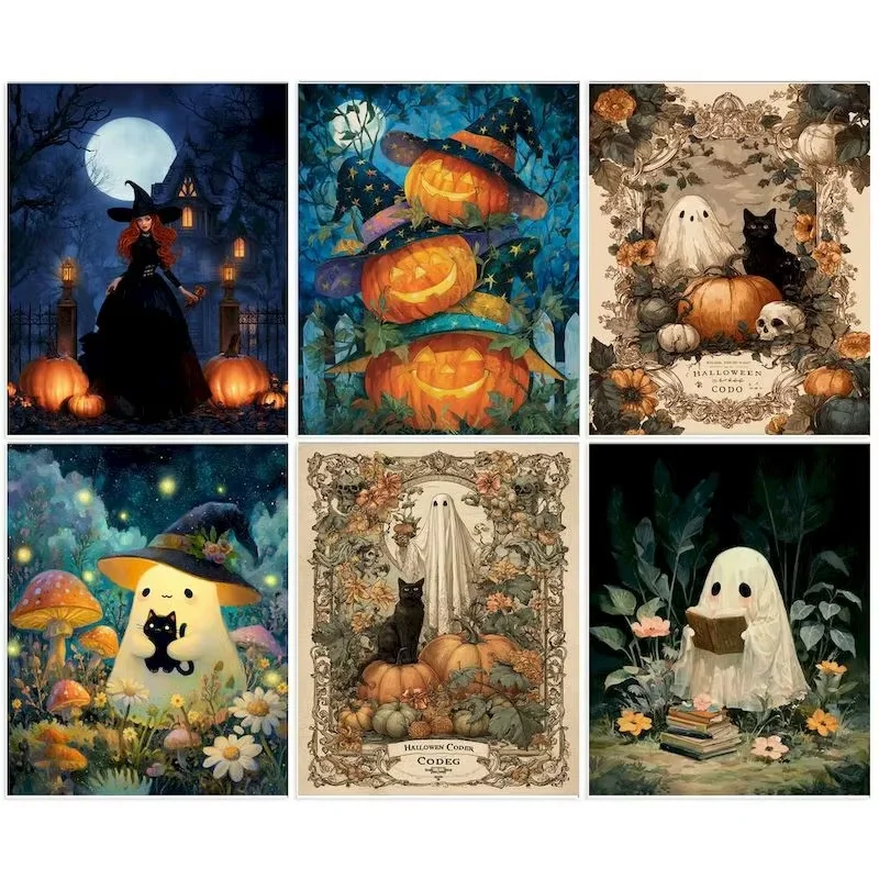 Lukisan Berlian Bertema Hallow - Resin Art Work ulasan dan harga