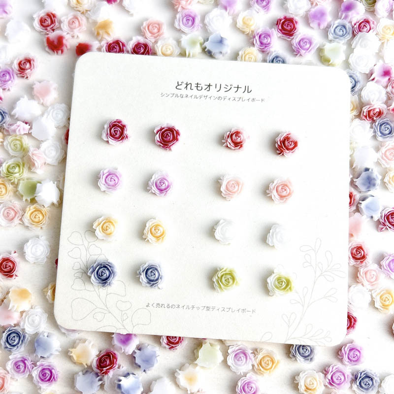 30 buah 8MM 3D akrilik bunga m - Resin Art Rose ulasan dan harga