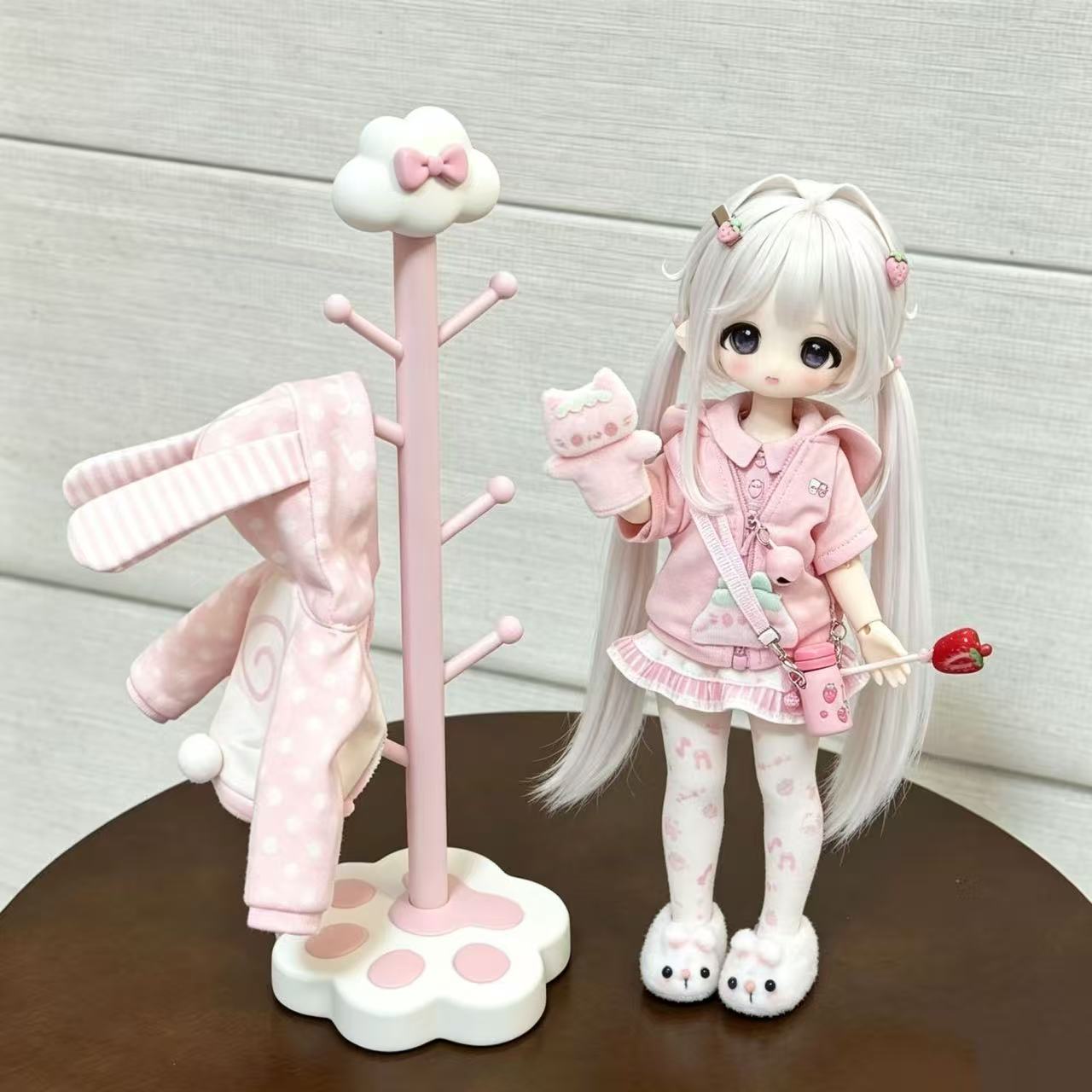 Rak Pakaian Gaya Korea Kawaii  - Resin Art Baby ulasan dan harga