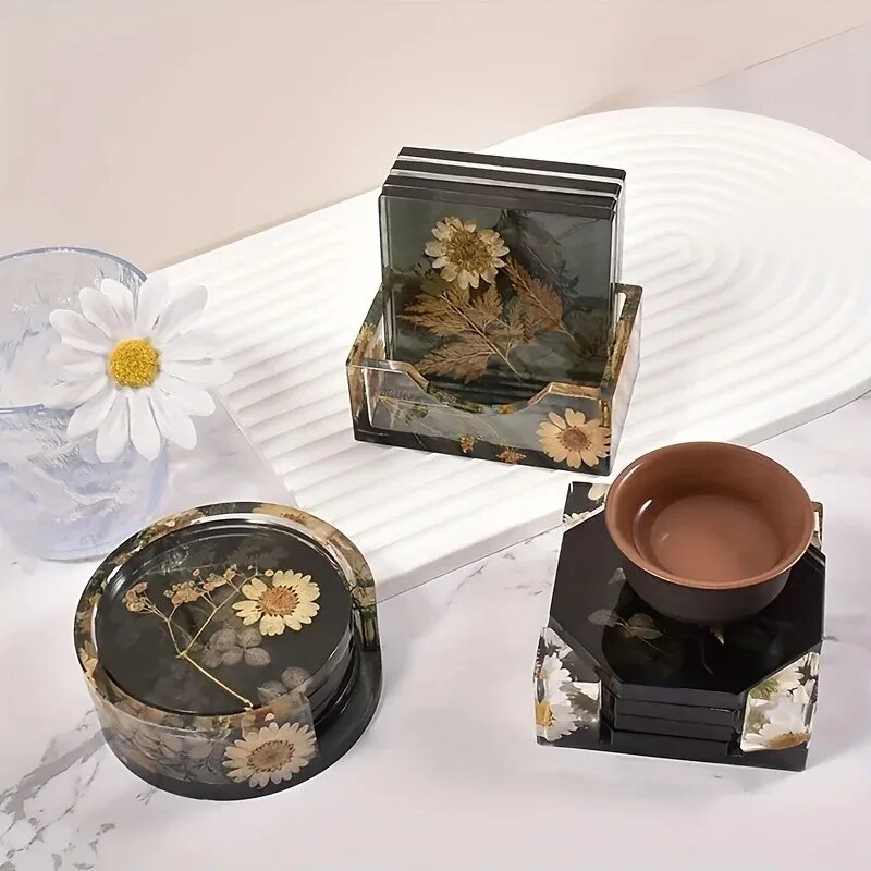 Set cetakan Resin Coaster term - Resin Art Case ulasan dan harga