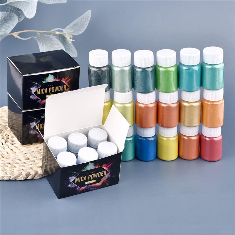 6 buah-Set Epoxy Resin pewarna - Resin Art Case ulasan dan harga