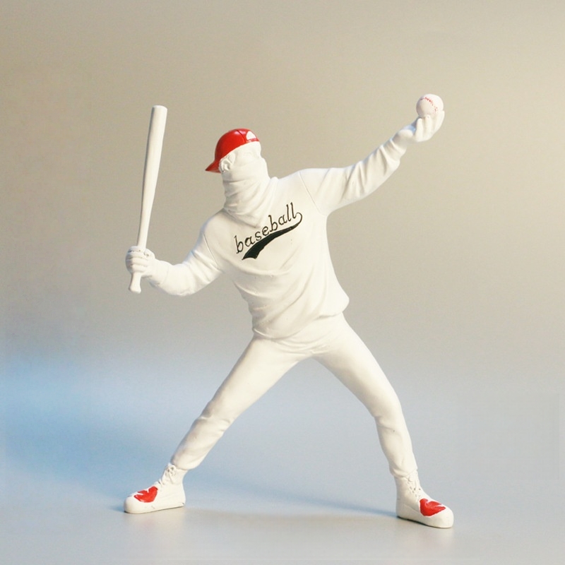 Patung Banksy, Kerajinan Seni, - Resin Art Wedding Gift ulasan dan harga